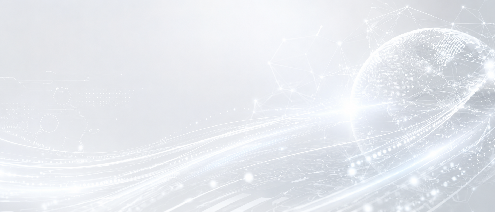 whie connecting background